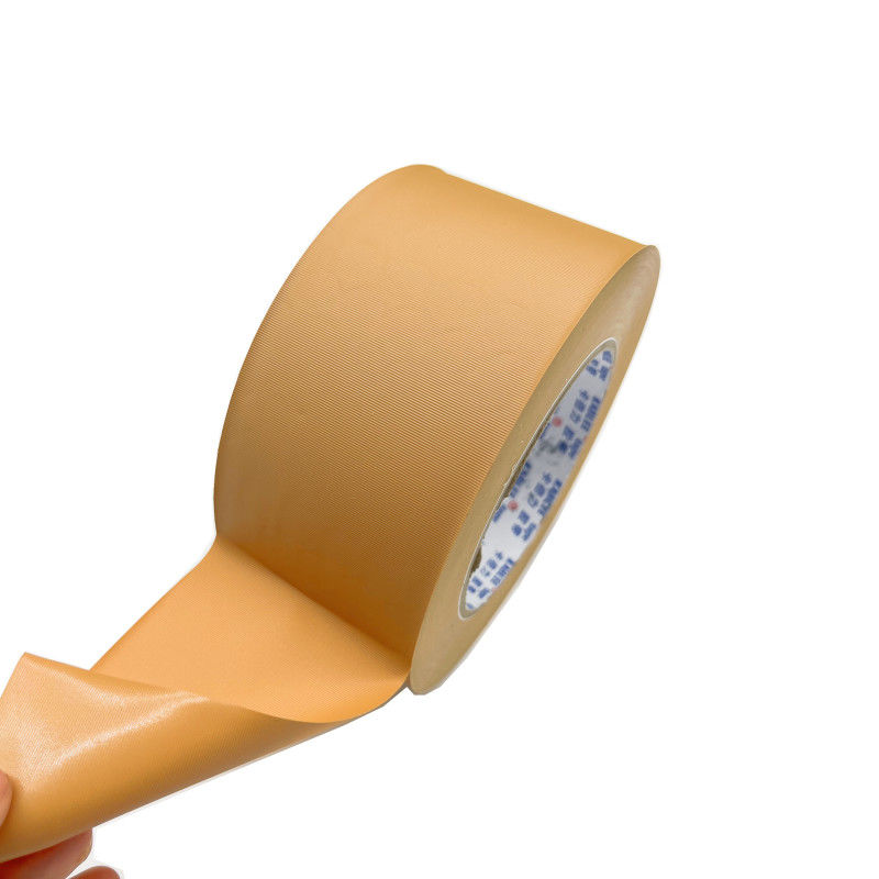 60cm Genişliği Kolay Yırtılabilir PVC ambalaj bantı Kendine yapışkan Kahverengi