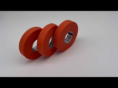 Özel Turuncu Otomotiv Kablo Demeti Sarma Bandı Kimyasal Dirençli