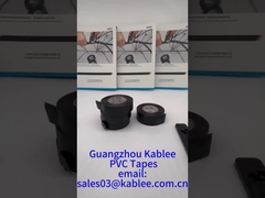 0.13mm Kalınlık Renkler İzolasyon PVC Teyp 20M 25M Uzunluk Otomobil Tel Harness için